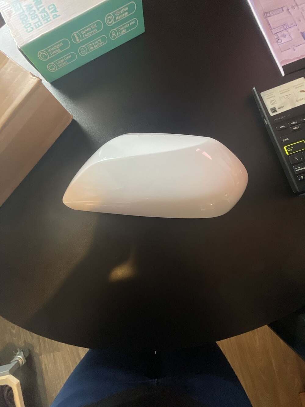 Toyota Camry 2018-2024 Driver Left Side Mirror Cover Cap, Super White